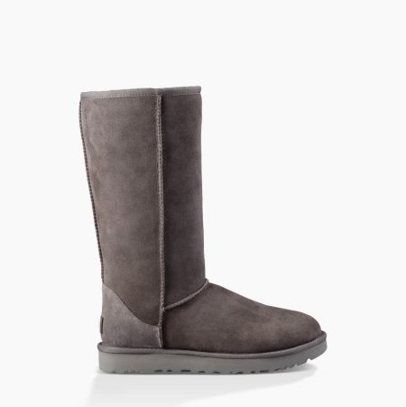 UGG Classic Tall II Grey Boots for Women (XGTM41286)